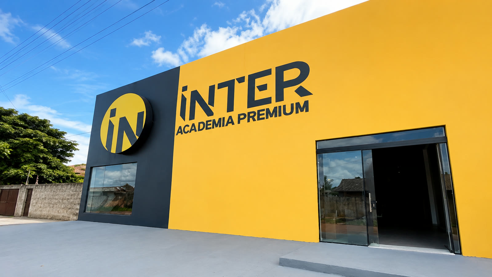 Fachada da Inter Academia Premium